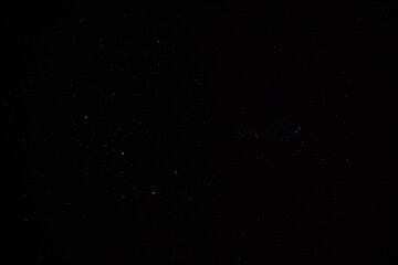 Milky way stars photographed with star-tracker and long exposure.