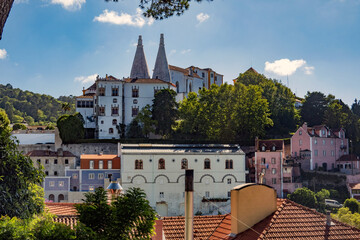 Famous National Palace of Sintra