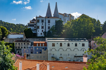 Famous National Palace of Sintra