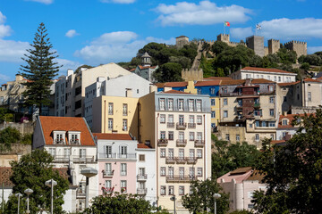 Castle of Sao Jorge in Lisbon