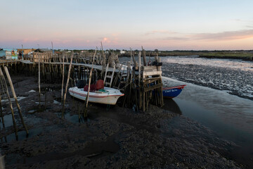 Old wooden palaphitic docks