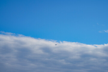 青空と飛行機