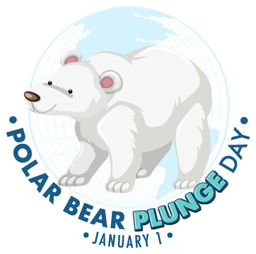  Polar Bear Plunge Day January icon