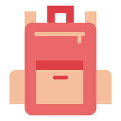 bag flat icon style