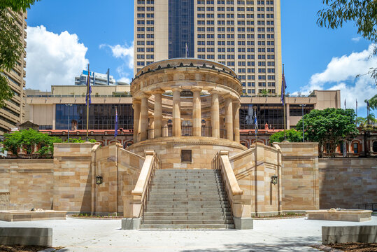 ANZAC Square And Central Railway Station, Brisbane