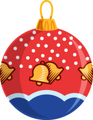 Christmas ball color hanging