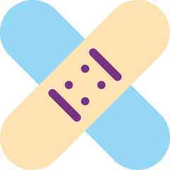 UI icons Medicine flat color vector