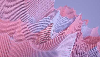 Abstract futuristic shape. 3d rendering background.  © Михаил Богданов