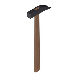 3d rendering illustration of an hammer