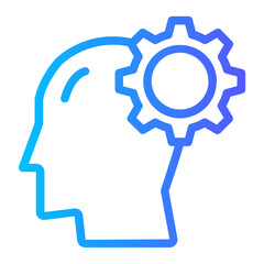 Line Flaticon gradient icon