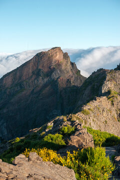 Pico Ruivo by morning