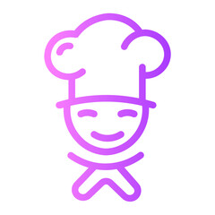 Line Gradient gradient icon