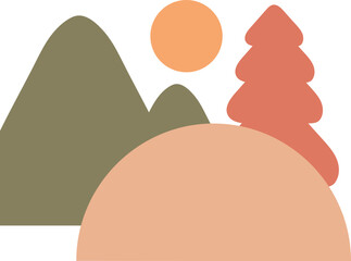 Abstract Bohemian Style Vector