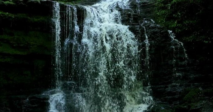 Waterfall in slow motion