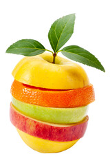 Frisches Obst mit Früchte