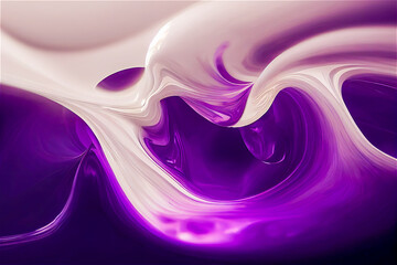 Purple and white fluid background
