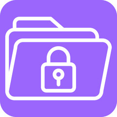 Folder Locked Icon Style