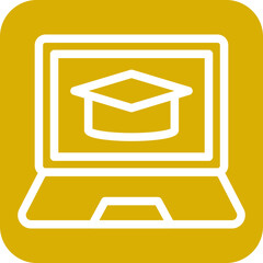 Online Learning Icon Style