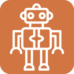 Robot Icon Style