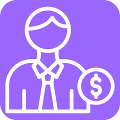 Accountant Icon Style