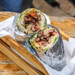 mexican burrito food 