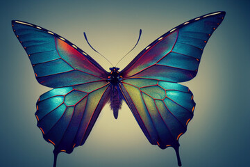 Blue butterfly