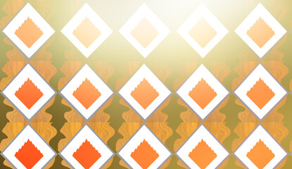 Soft lightorange brown background with curve pattern seamless graphics for illustration.