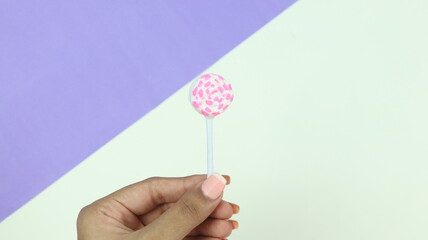 Paper Lollipop - Tissue Craft Ideas for Kids
