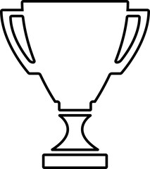 png trophy cup icon isolated	
