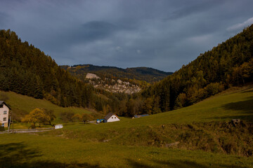 Adlitzgraben - Semmeringer Pass im Herbst