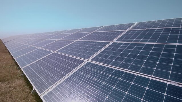 Solar energy panels in middle Anatolian region of Turkey.