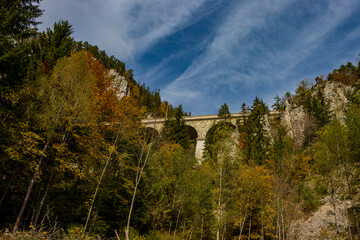 Adlitzgraben - Semmeringer Pass im Herbst