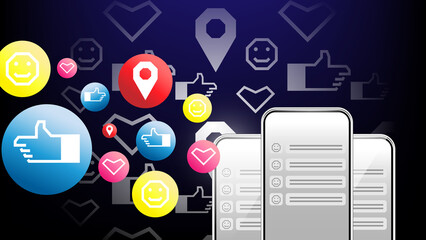 Background social media