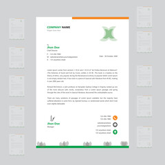 Professional Creativity letterhead Design Template