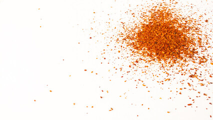 double cut crushed red pepper, finely ground red pepper