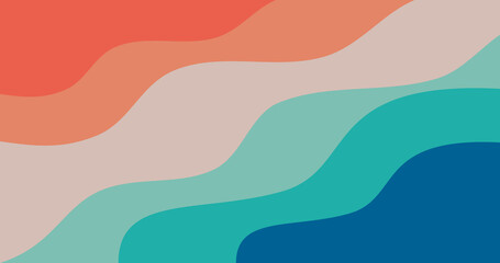 colorful fluid abstract wave background