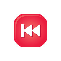 Media Video Button Icon Vector