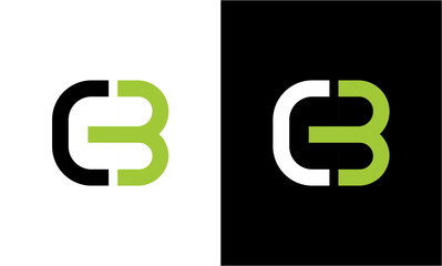 letter cb logo design