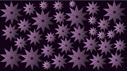 Abstract star design background mandala. Festival star background.