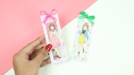 Cute Bookmark Design - School Supplies Craft