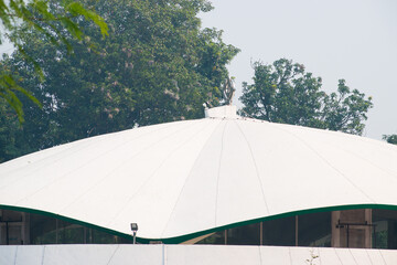 Top View of beautiful Gurudwara.