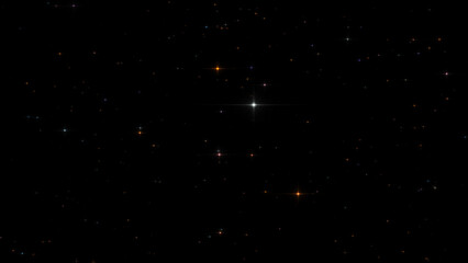 glowing particles, stars and sparkling flow, abstract background with sparkle