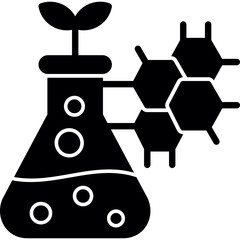 Obraz premium Biotech Icon