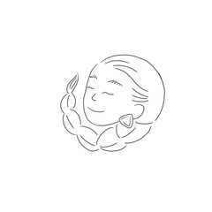 女性　アイコン