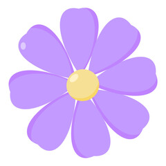 Cute Daisy Flower Illustration