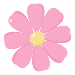 Cute Daisy Flower Illustration