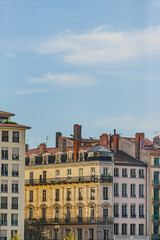 Fototapeta premium Paysage urbain de la ville de Lyon