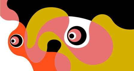 Vector colorful fluid and liquid abstract background for banner