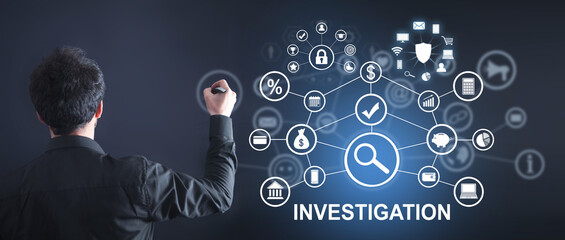 Concept of Investigation. Business. Finance