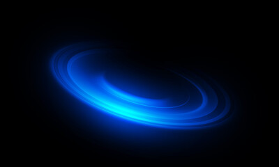 Round frame. plasma magical portal. circle light effect.